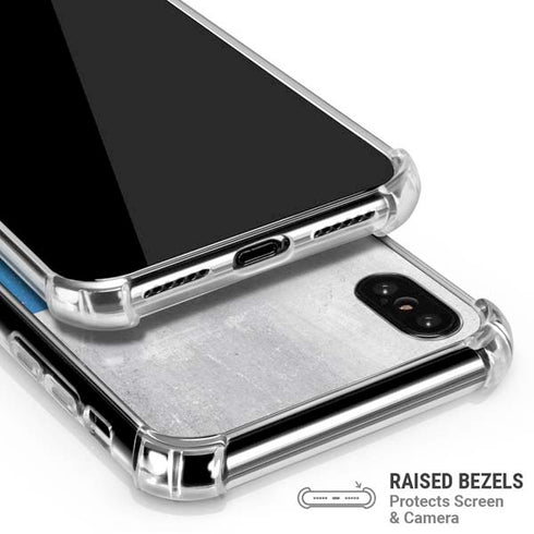 Russian Flag Distressed iPhone X/XS Clear Case